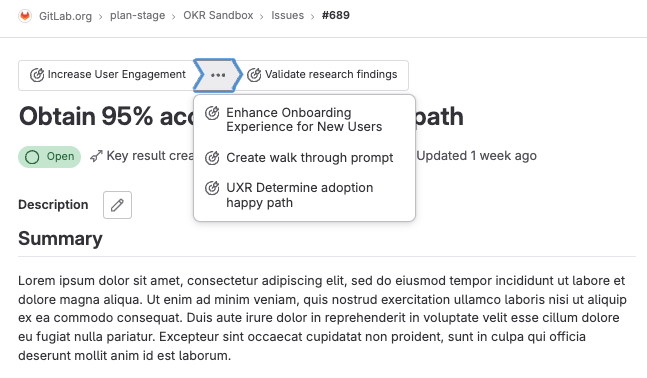 View all ancestor items of a task or OKR